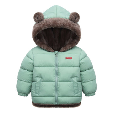 Winter Infant Boys Jacket Coat Thick Kids Warm Light Down Coat Children Zipper Hooded Outwear Costume For 2-10 Years